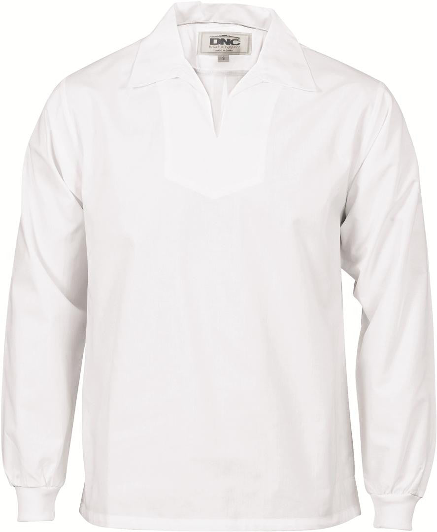 DNC V-Neck Food Industry Jerkin- Long Sleeve (1312)