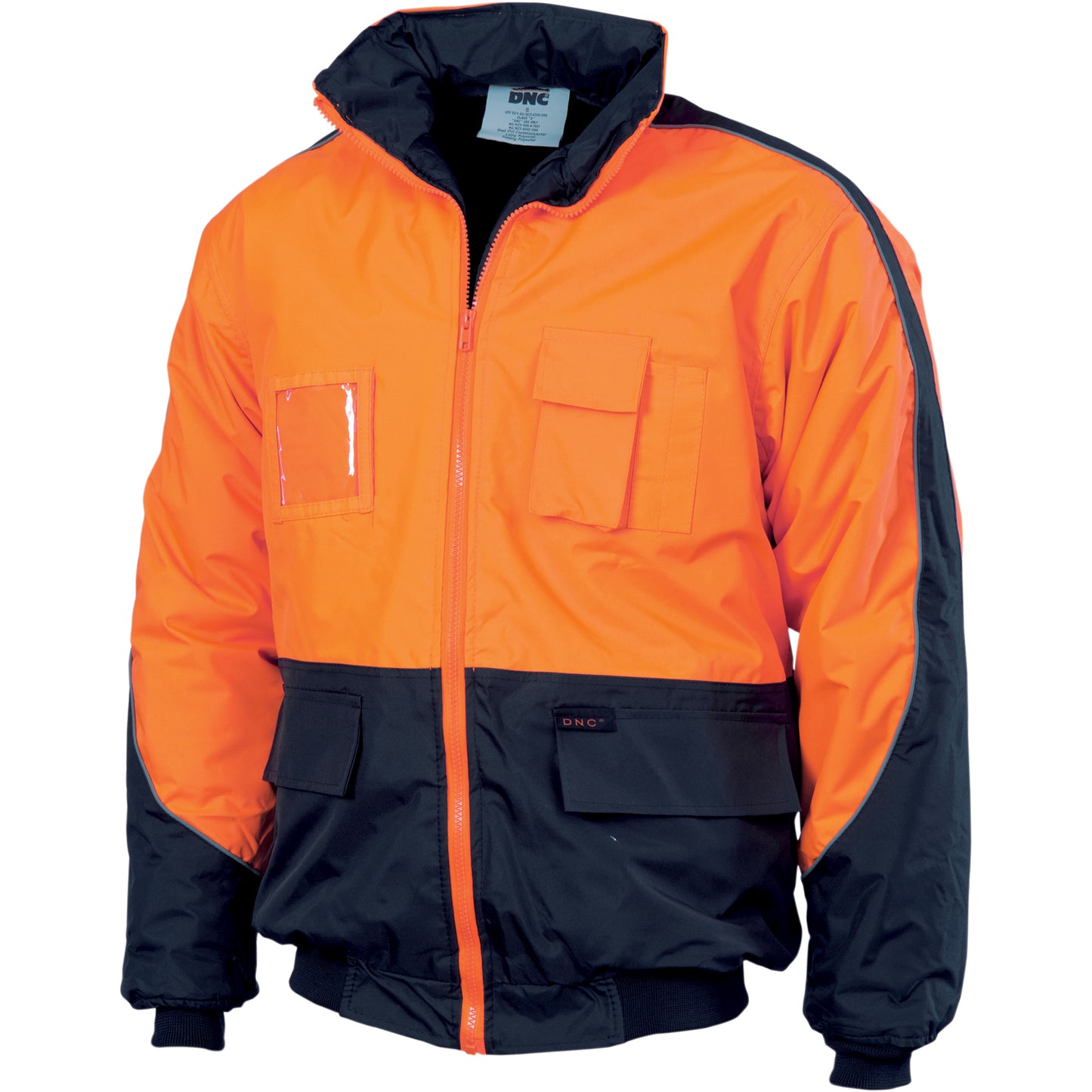 DNC Hi Vis Contrast Bomber Jacket (3991)