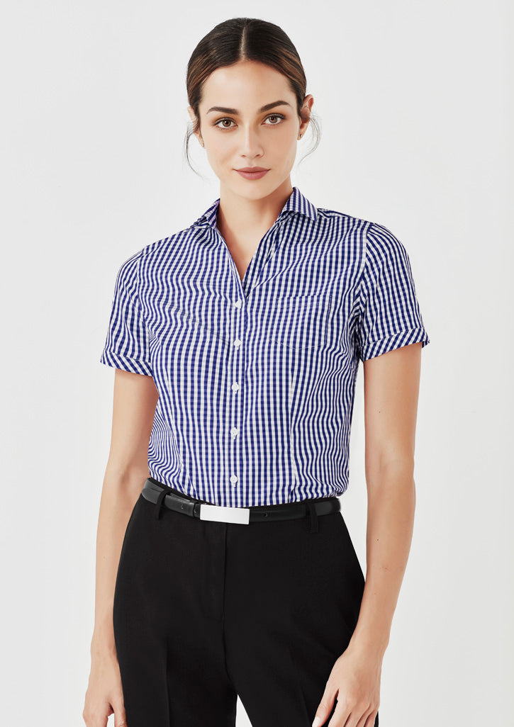 Biz Corporate Womens Springfield Short Sleeve Shirt (43412)