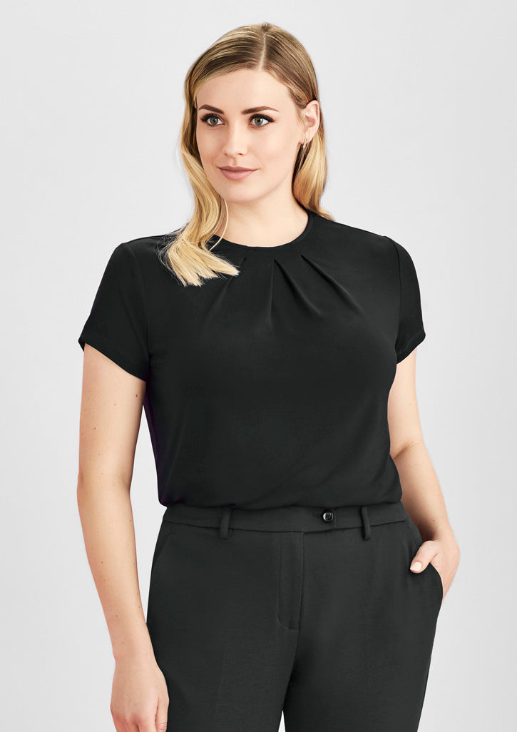 Biz Corporate Womens Blaise Short Sleeve Top (44412)