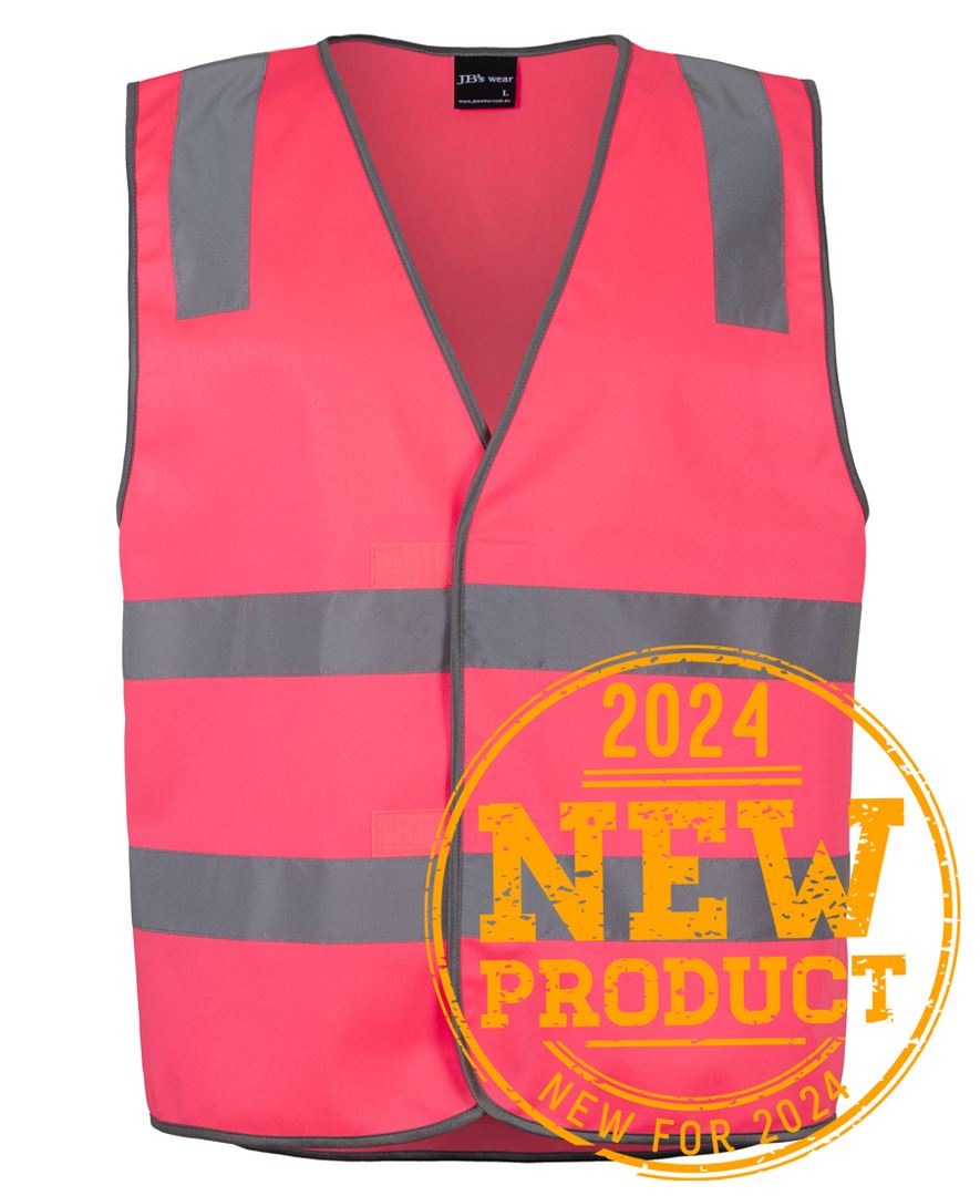 JB's Hi Vis (D+N) Safety Vest - Adults (6DNSV)