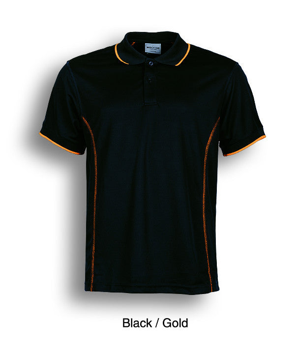 Bocini Ladies Stitch Feature Essential Short Sleeve Polo -(CP0920)