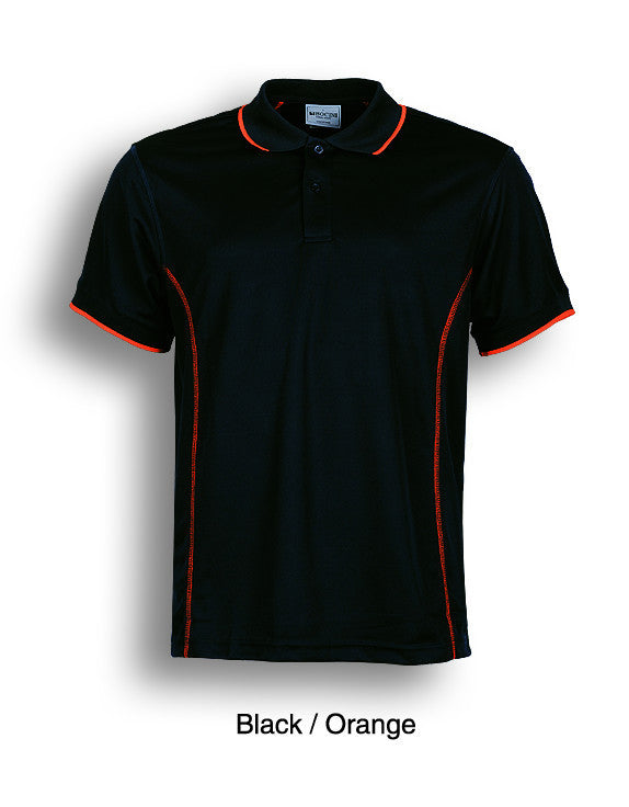 Bocini Ladies Stitch Feature Essential Short Sleeve Polo -(CP0920)