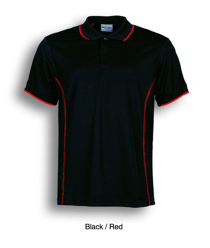 Bocini Ladies Stitch Feature Essential Short Sleeve Polo -(CP0920)