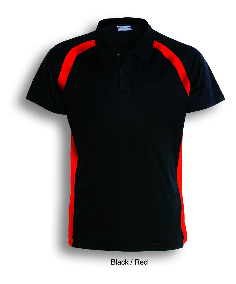 Bocini Kids Team Essentials Short Sleeve Contrast Panel Polo-(CP0939)