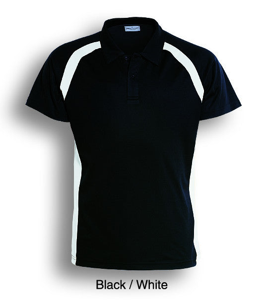 Bocini Kids Team Essentials Short Sleeve Contrast Panel Polo-(CP0939)