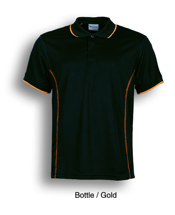 Bocini Ladies Stitch Feature Essential Short Sleeve Polo -(CP0920)