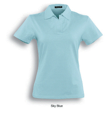 Bocini Ladies Cotton Spandex Polo-(CP0436)