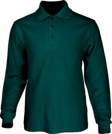 Bocini Kids Long Sleeve Polo-(CP1316)