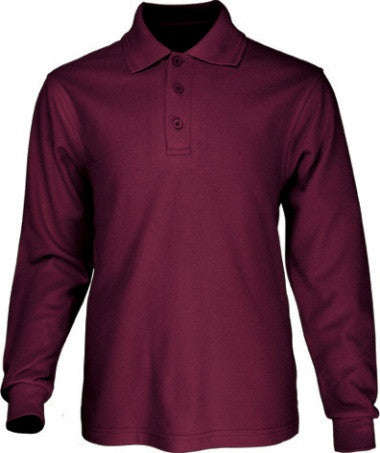 Bocini Kids Long Sleeve Polo-(CP1316)