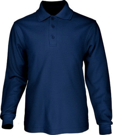 Bocini Kids Long Sleeve Polo-(CP1316)