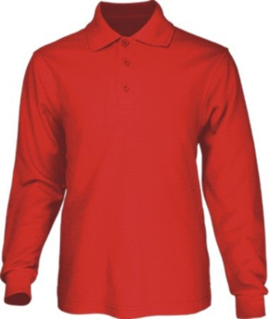 Bocini Kids Long Sleeve Polo-(CP1316)