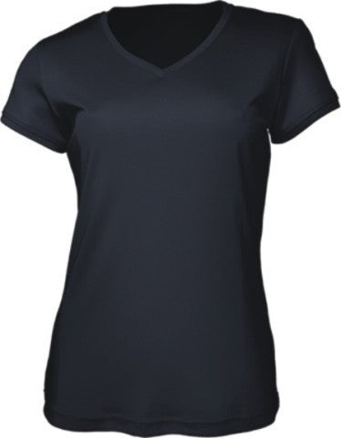 Bocini Ladies Brushed V-neck Tee Shirt-(CT1418)