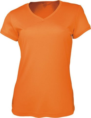 Bocini Ladies Brushed V-neck Tee Shirt-(CT1418)