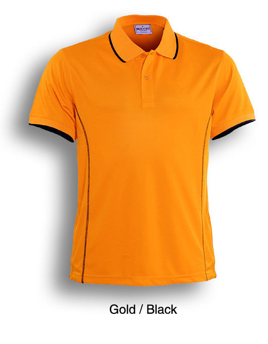 Bocini Ladies Stitch Feature Essential Short Sleeve Polo -(CP0920)
