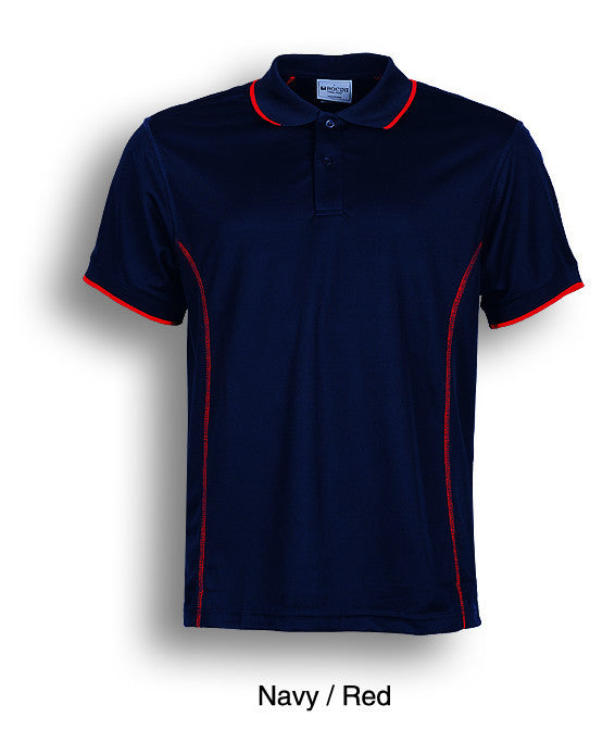 Bocini Ladies Stitch Feature Essential Short Sleeve Polo -(CP0920)