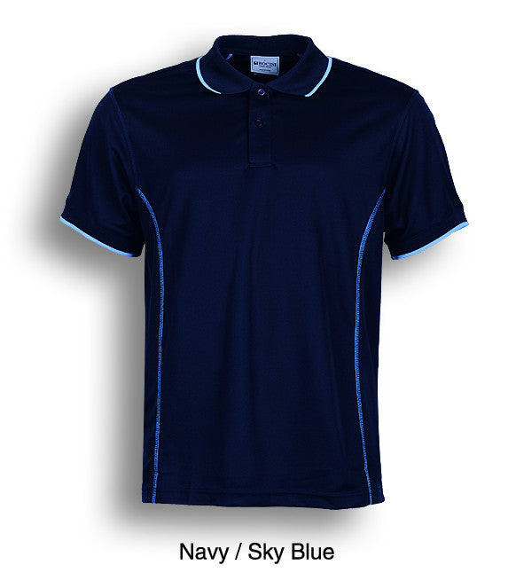 Bocini Ladies Stitch Feature Essential Short Sleeve Polo -(CP0920)