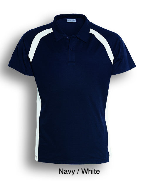 Bocini Kids Team Essentials Short Sleeve Contrast Panel Polo-(CP0939)