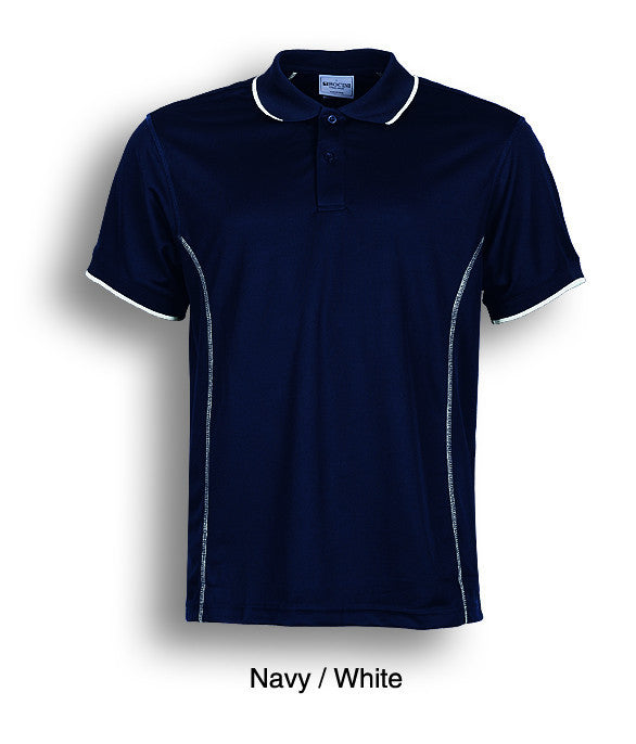 Bocini Ladies Stitch Feature Essential Short Sleeve Polo -(CP0920)