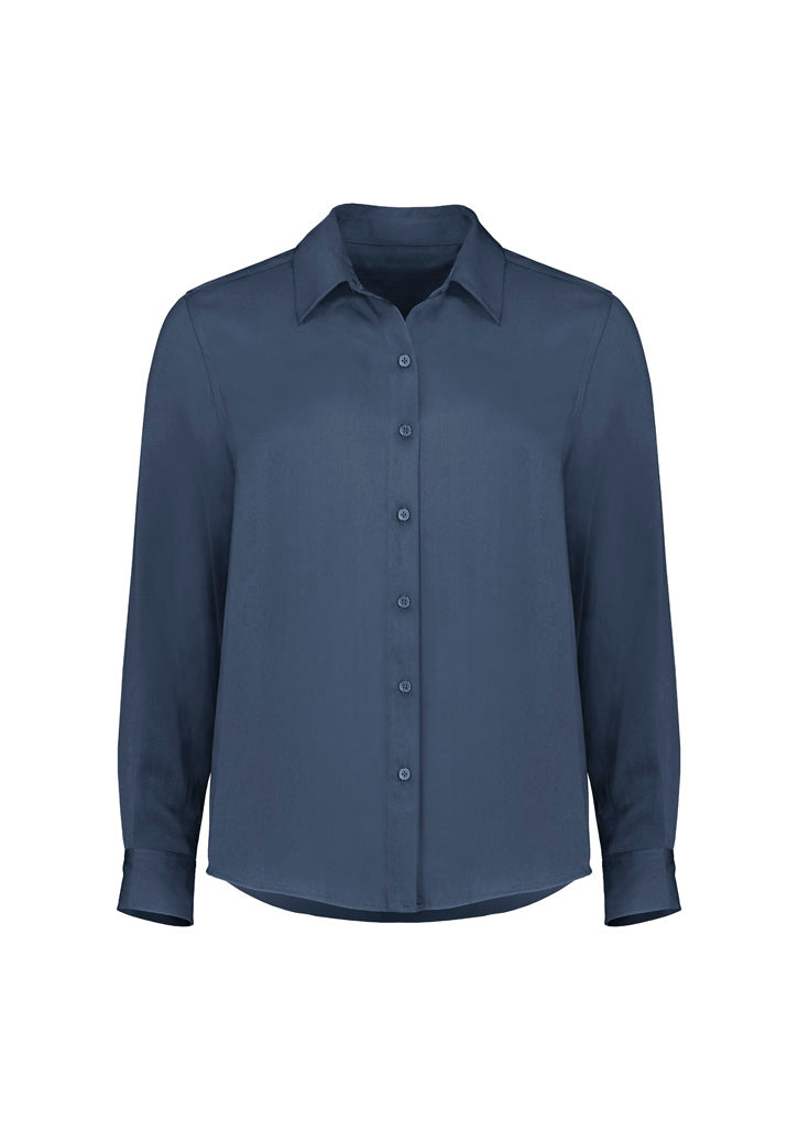 Biz Corporate Womens Evelyn Long Sleeve Shirt (RU570LL)