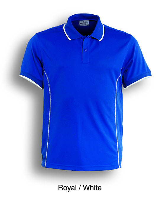 Bocini Ladies Stitch Feature Essential Short Sleeve Polo -(CP0920)