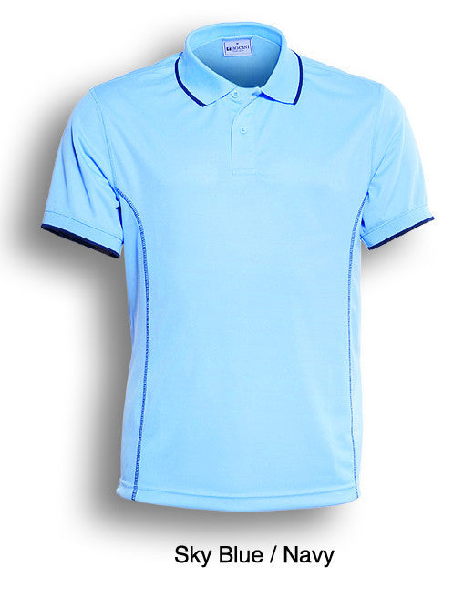 Bocini Ladies Stitch Feature Essential Short Sleeve Polo -(CP0920)