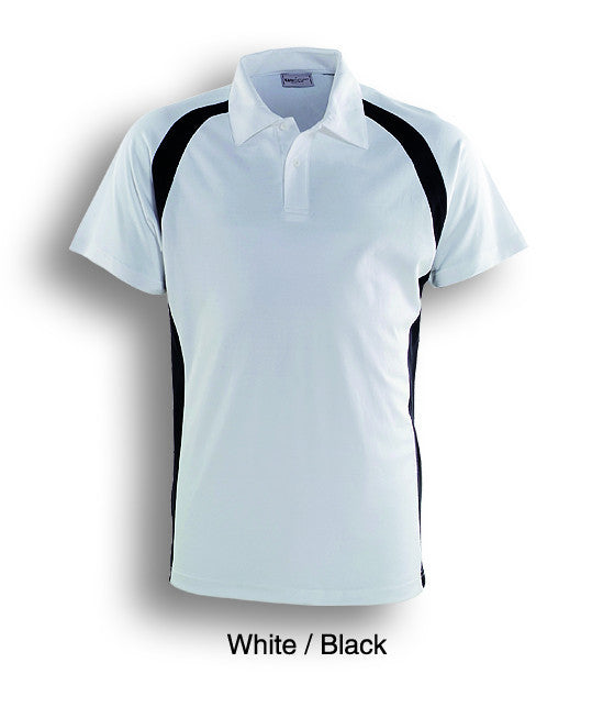 Bocini Kids Team Essentials Short Sleeve Contrast Panel Polo-(CP0939)
