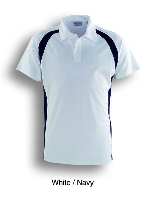 Bocini Kids Team Essentials Short Sleeve Contrast Panel Polo-(CP0939)
