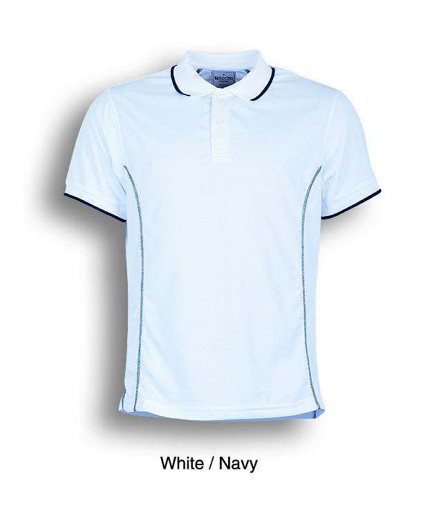 Bocini Ladies Stitch Feature Essential Short Sleeve Polo -(CP0920)