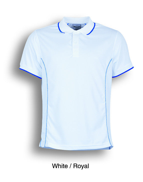 Bocini Ladies Stitch Feature Essential Short Sleeve Polo -(CP0920)
