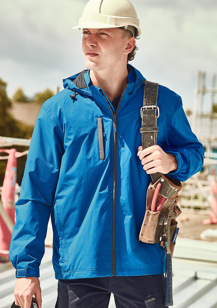 Syzmik Unisex Super Light Packable Rain Jacket-(ZJ260)