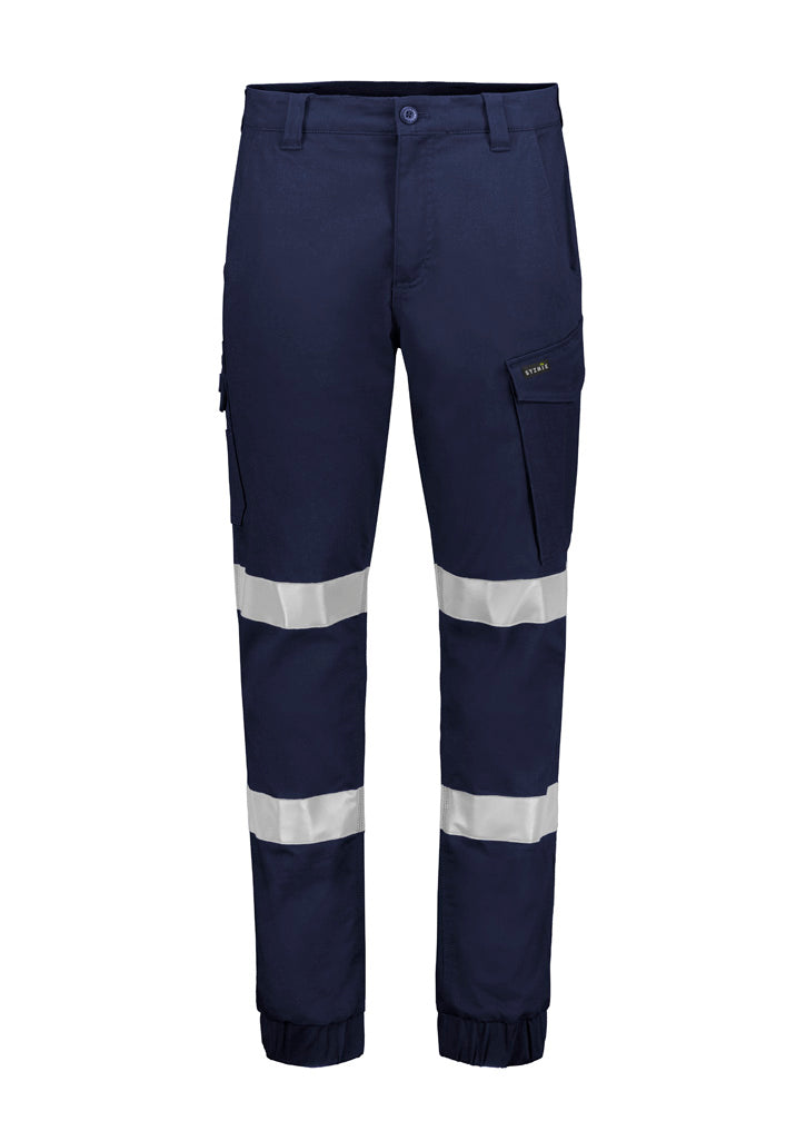 Syzmik Mens Essential Stretch Taped Cargo Pant - Cuffed (ZP935)