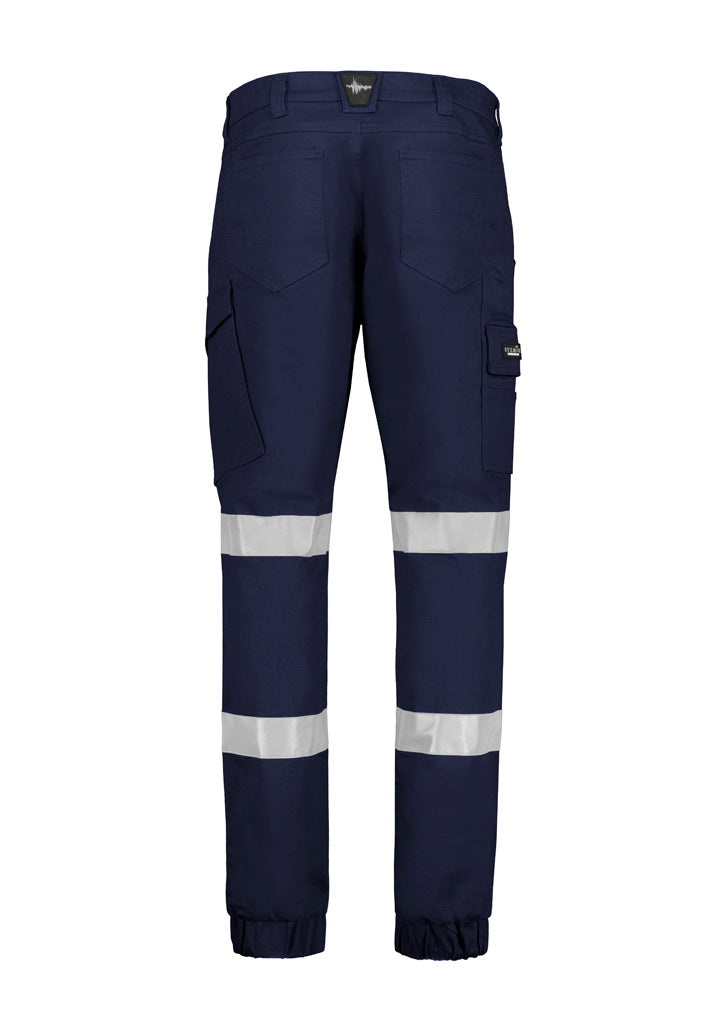 Syzmik Mens Essential Stretch Taped Cargo Pant - Cuffed (ZP935)
