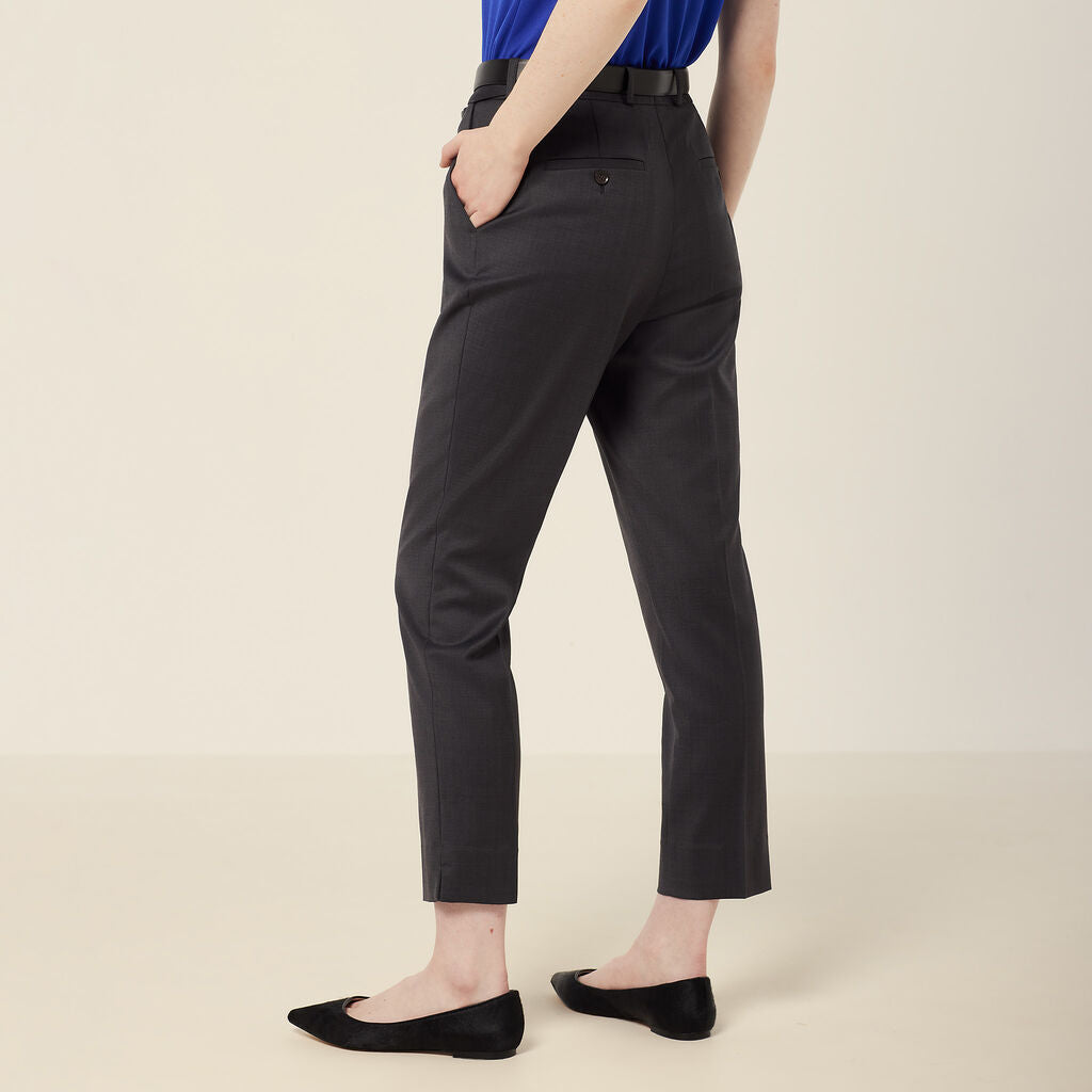 NNT Uniforms Wool Blend Twill Secret Waist Slim Leg Pant (CAT3YH)