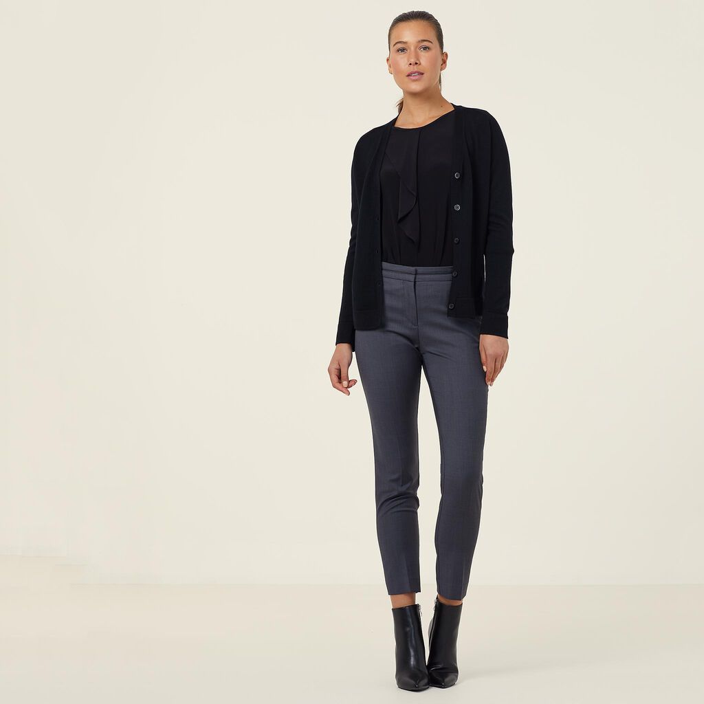 NNT Uniforms Merino Wool Detail Cardigan (CAT5AP)