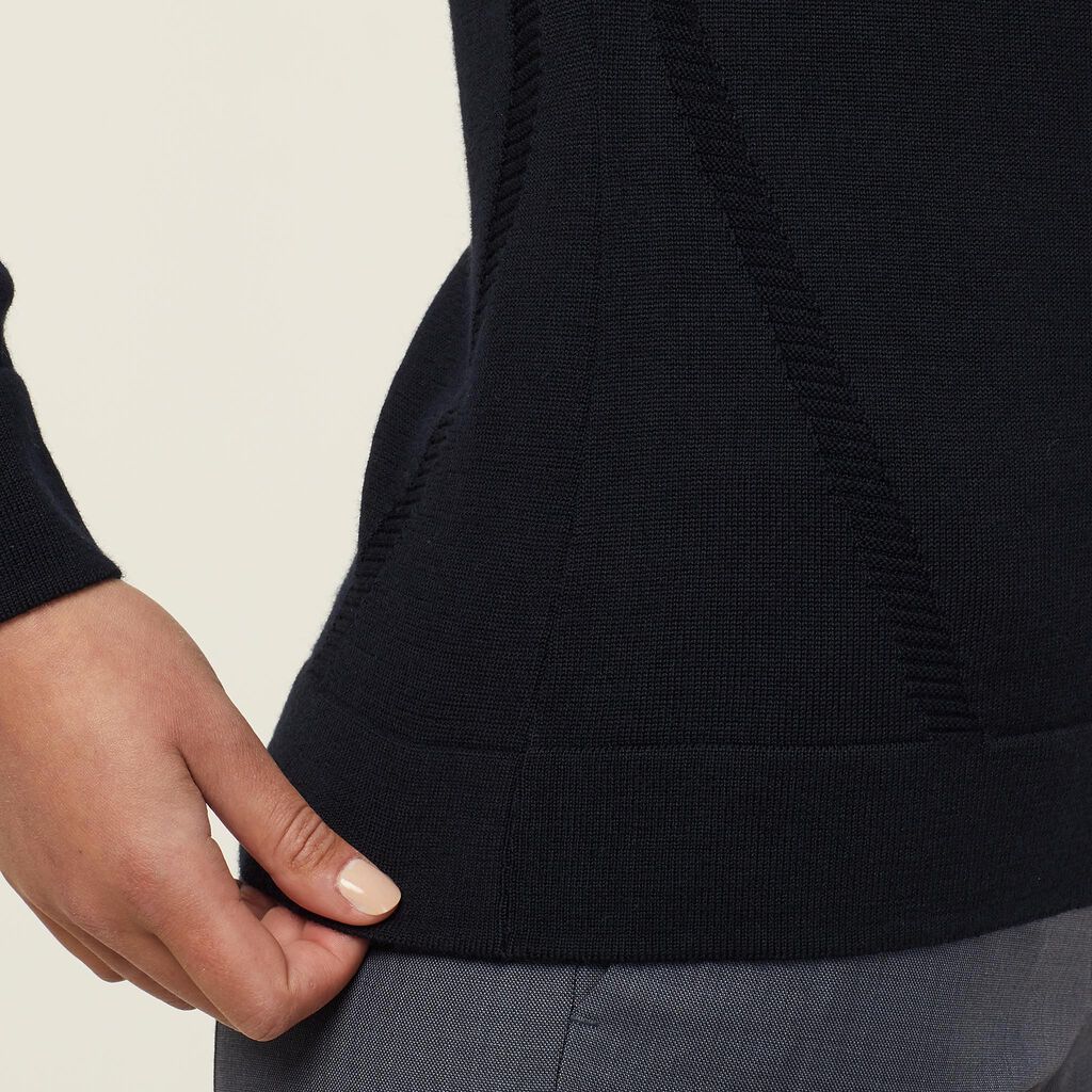 NNT Uniforms Merino Wool Detail Cardigan (CAT5AP)