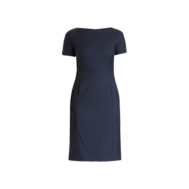 NNT Uniforms Sharkskin S/S Detail Dress(CAT66L)