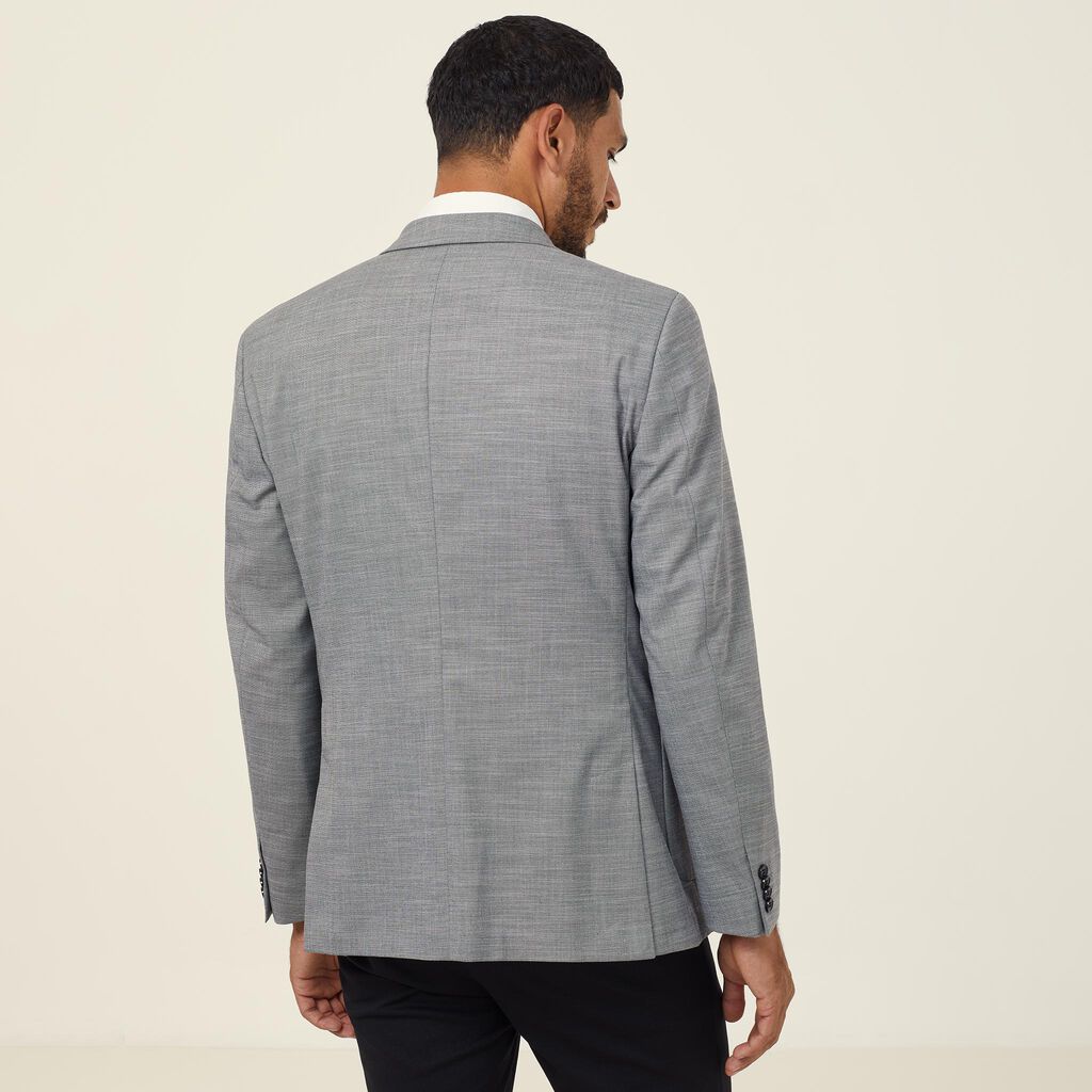 NNT Uniforms Half Lined 2 Button Linen Look Jacket(CATB94)