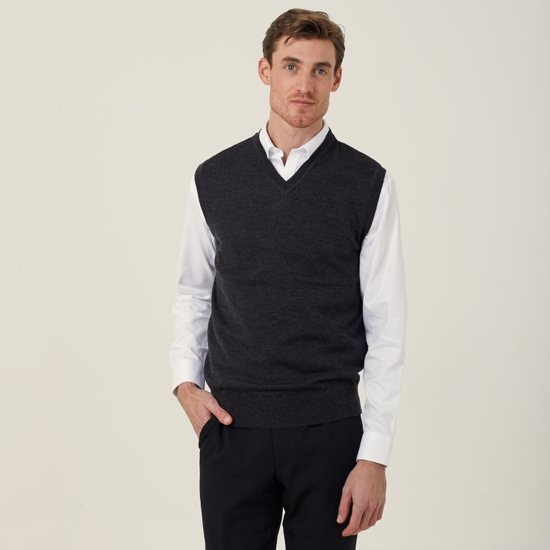 NNT Uniforms Pure Wool V-Neck Vest(CATE2A)