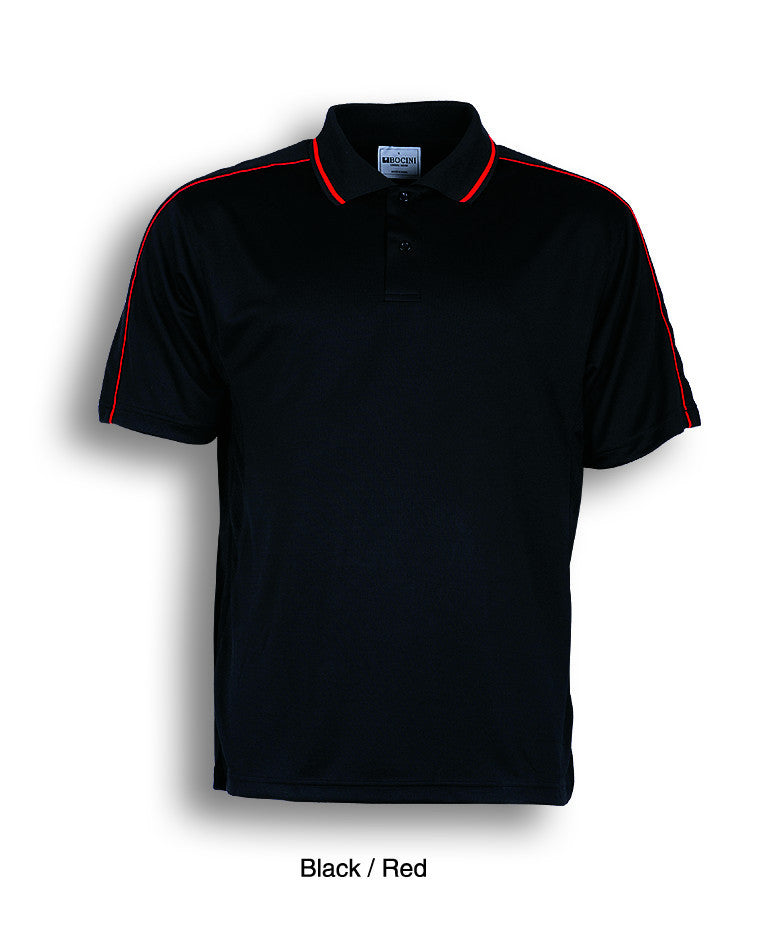 Bocini Ladies Breezeway Striped Polo-(CP0674)