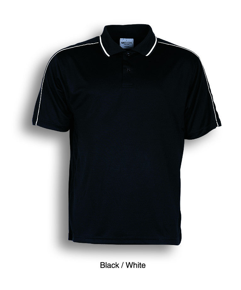 Bocini Ladies Breezeway Striped Polo-(CP0674)