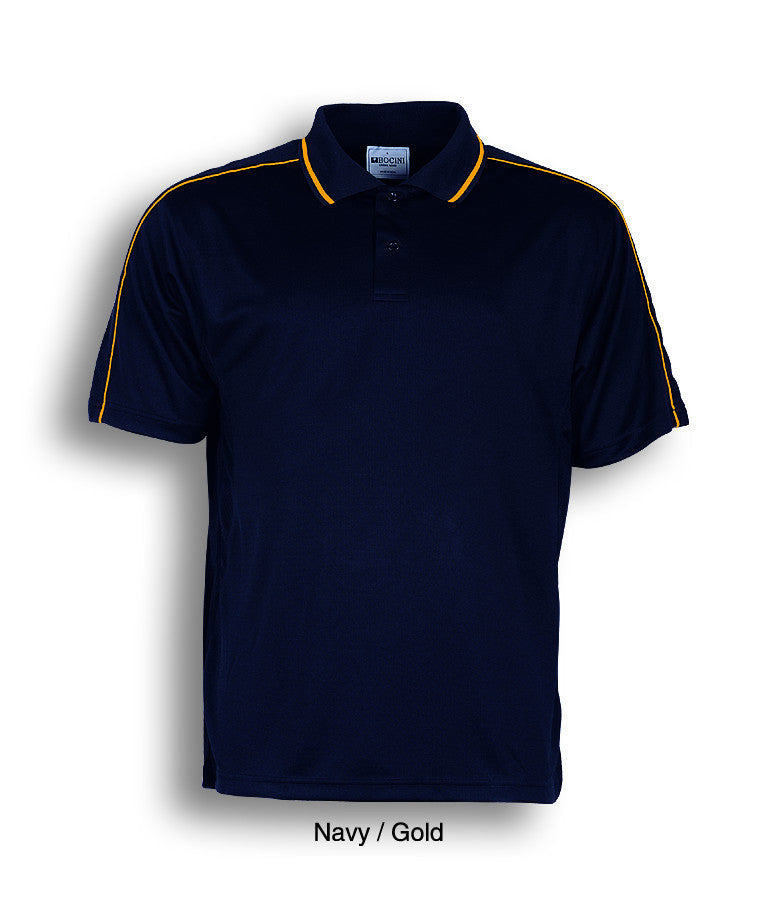 Bocini Ladies Breezeway Striped Polo-(CP0674)