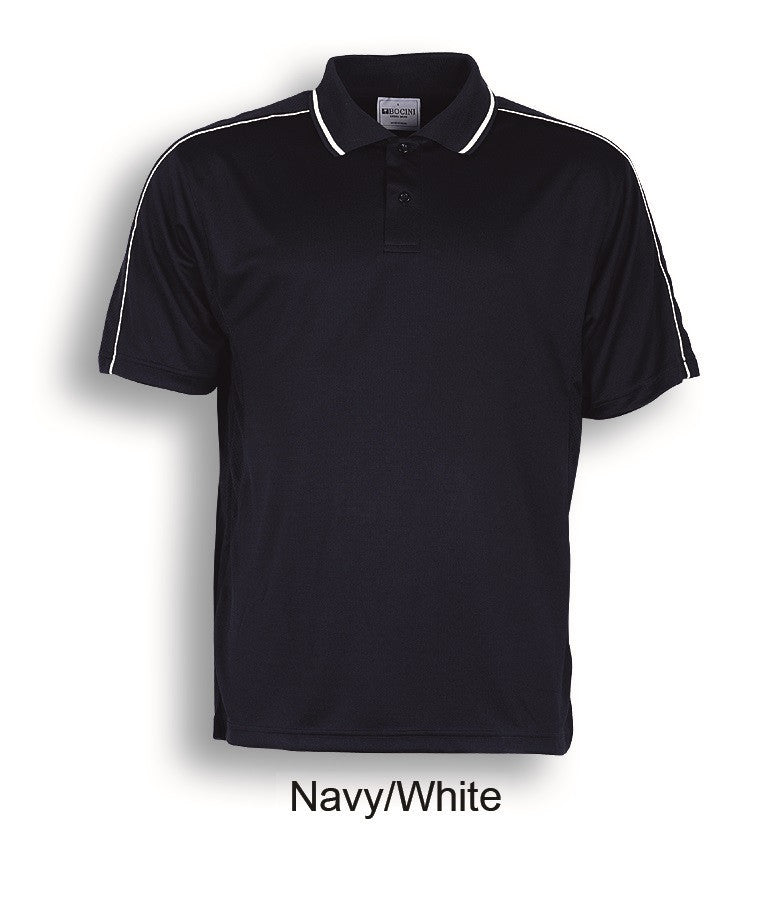 Bocini Ladies Breezeway Striped Polo-(CP0674)