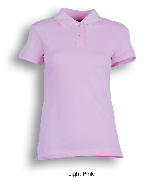 Bocini Pique Knit Fitted Cotton Polo-(CP0756)
