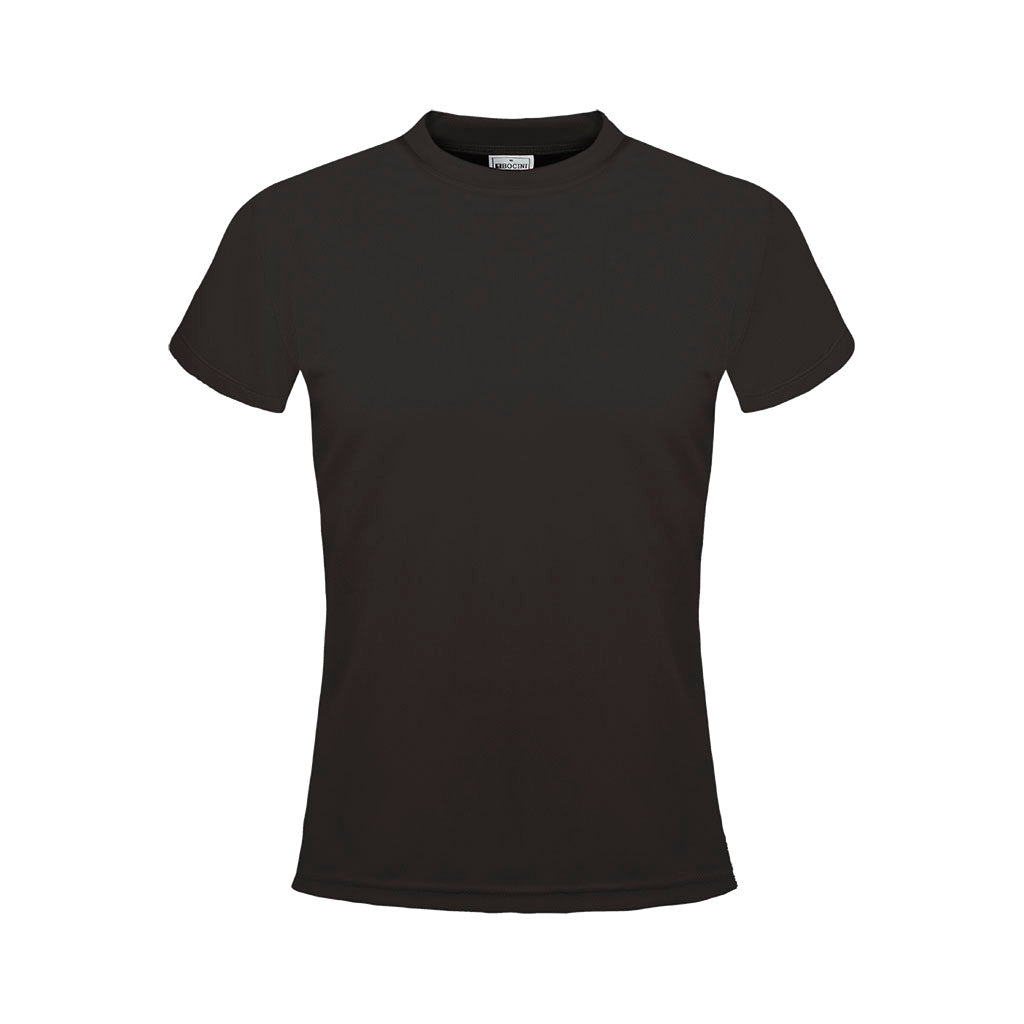 Bocini Ladies Plain Breezeway Micromesh Tee-(CT2406)