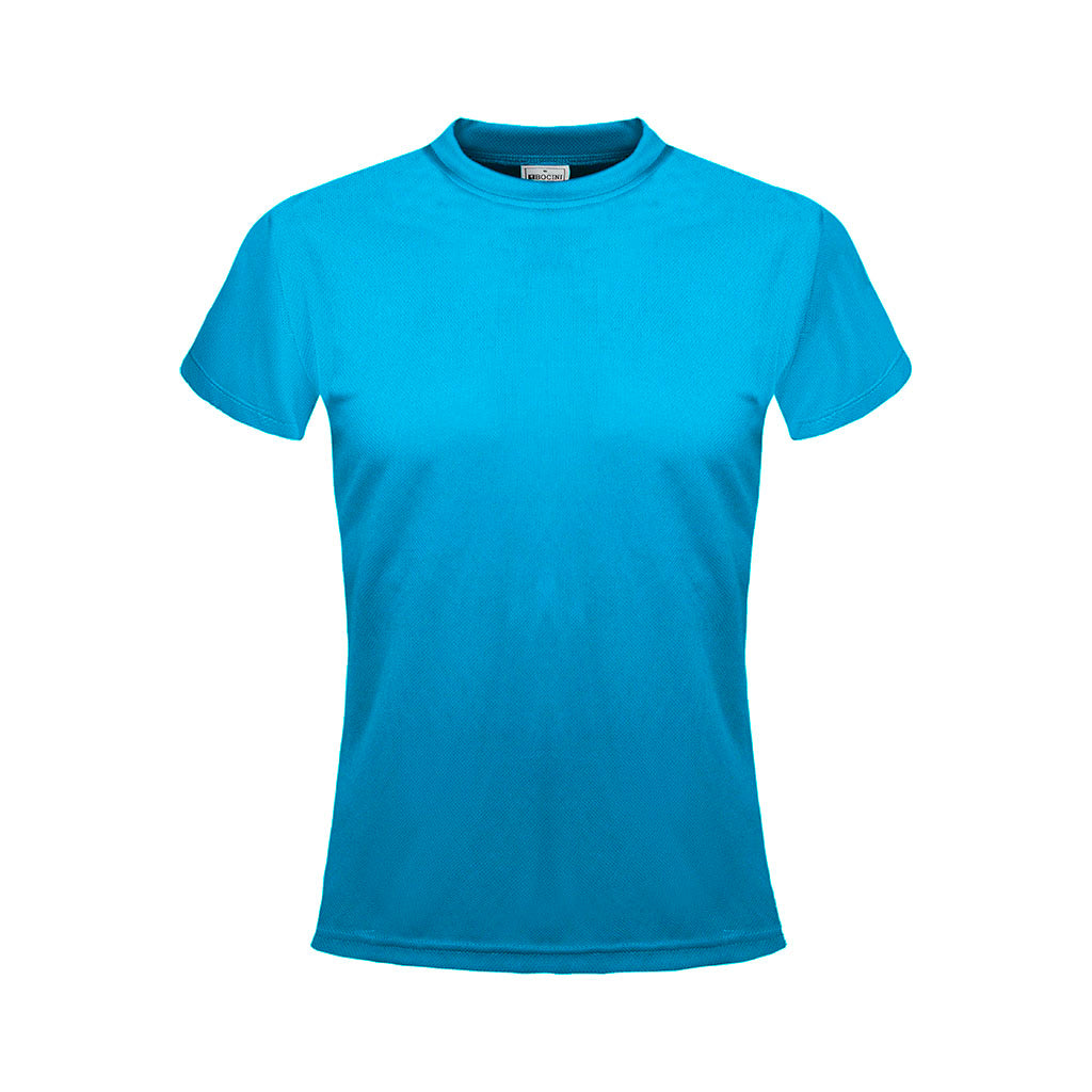 Bocini Ladies Plain Breezeway Micromesh Tee-(CT2406)