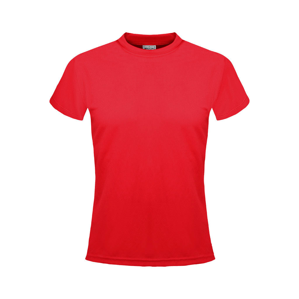 Bocini Ladies Plain Breezeway Micromesh Tee-(CT2406)