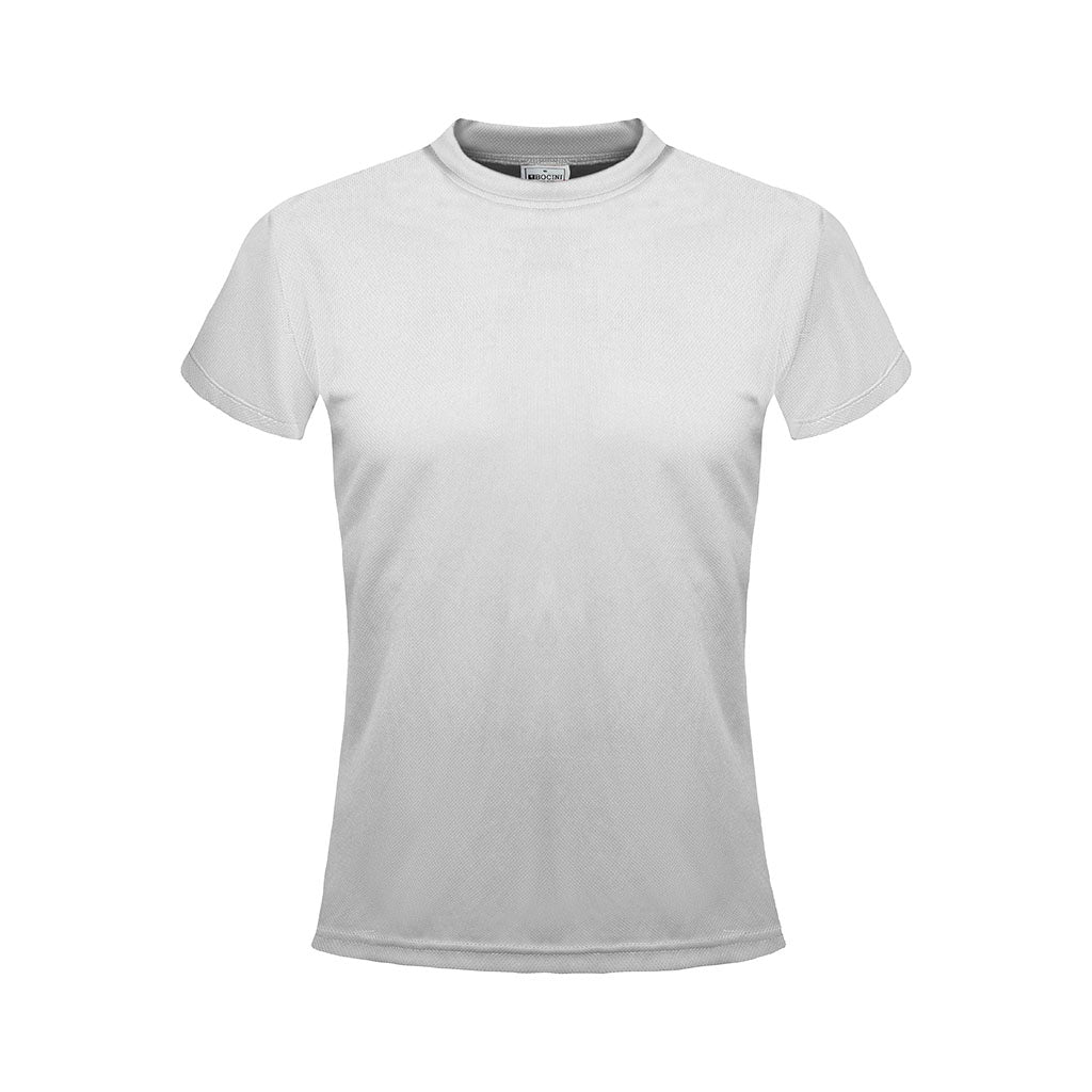 Bocini Ladies Plain Breezeway Micromesh Tee-(CT2406)