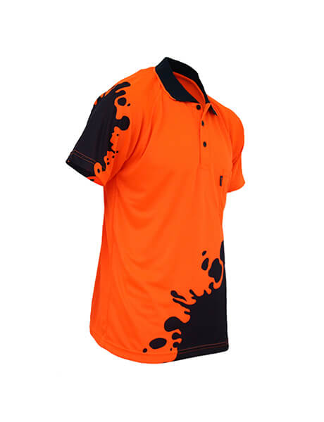 DNC Hivis Sublimated Blot Polo (3567)
