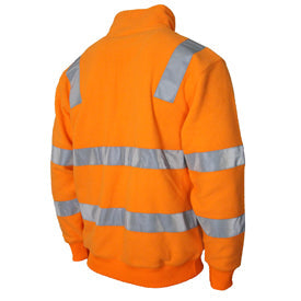 DNC Hi Vis VIC Rail 1/2 Zip Polar Fleece(3731)